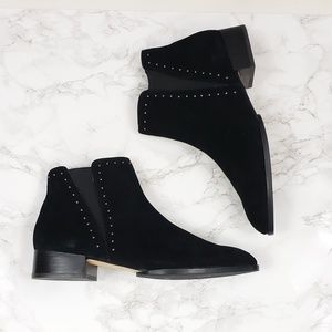 donald pliner gavi oily suede bootie